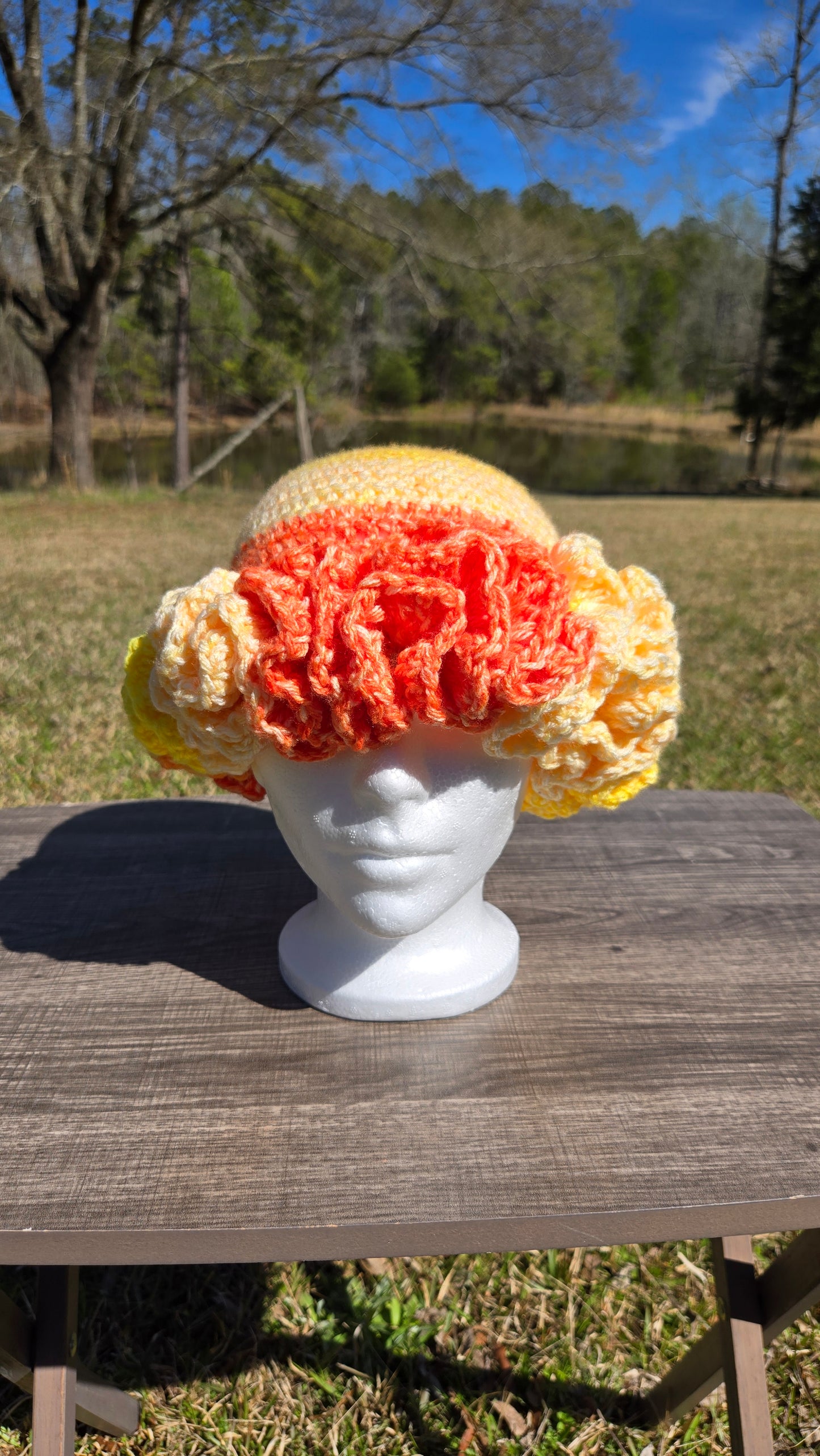 Ruffle Hats (READY TO SHIP)